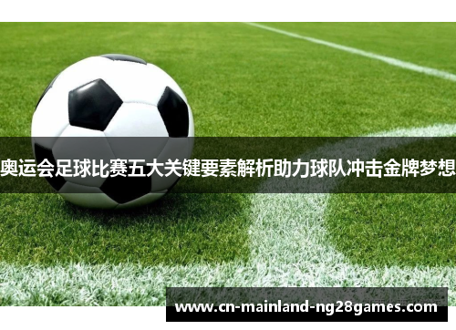 奥运会足球比赛五大关键要素解析助力球队冲击金牌梦想